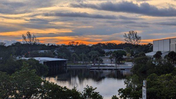 Sunrise on the intercoastal.