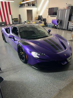 Ferrari sf90 full color change plus door jams