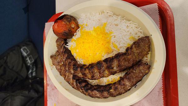 Koobideh platter