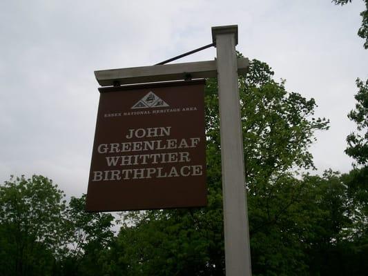 Whittier Birthplace