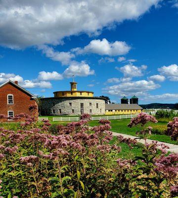 Original stone rotunda barn - 8/31/2025