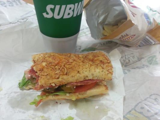 Hungry...couldn't wait!