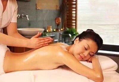 Push oil massage