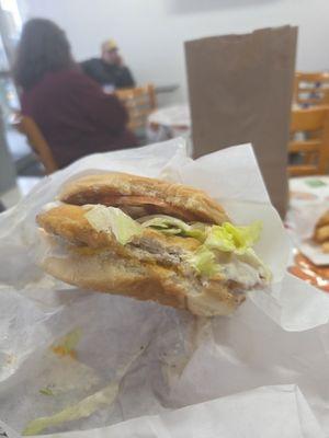 Fried Chicken Burger