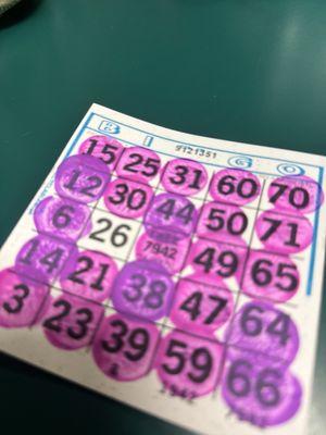 N-41 Bingo