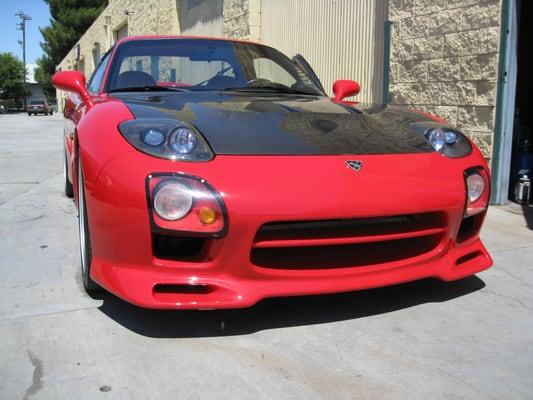 josh's full jdm FD mazda rx7 maintained by rotaryshack