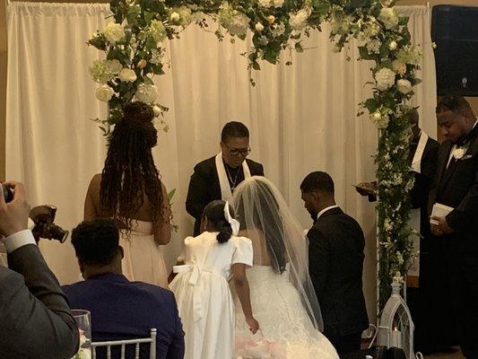 Beautiful wedding celebration