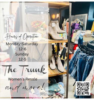 new/used dresses, jeans, tops, & accessories