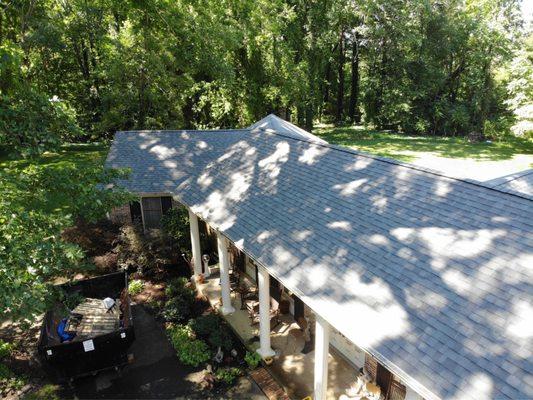 New roof that Black Bear installed.