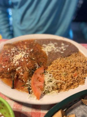 Chile Relleno Platter