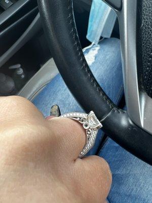 2 months after I received the ring