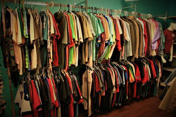 Mens dress shirts and Tshirts