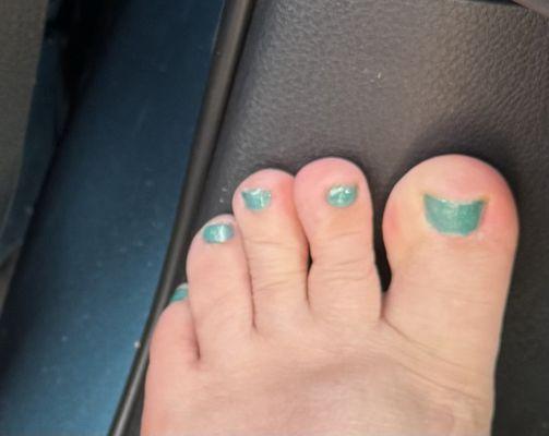 Gel Pedicure