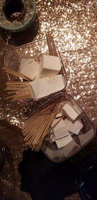 Gourmet marshmallow. Vanilla Bean and Kentucky Bourbon.