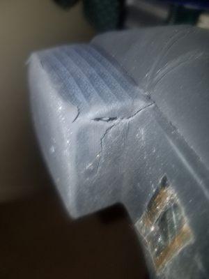 The sticker is still attached to the bottom. Worn less than 10 times.