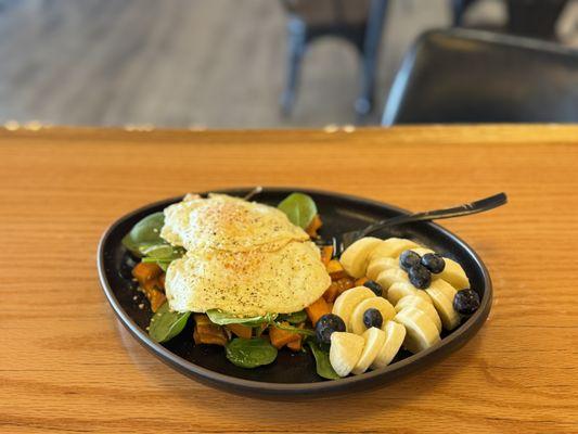 Eggs and Sweet Potatoes