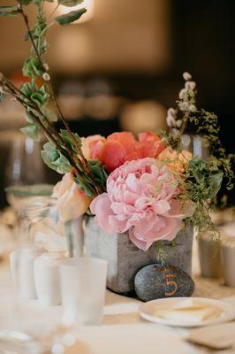 Hiroko was able to source these cement containers which was exactly what I wanted!