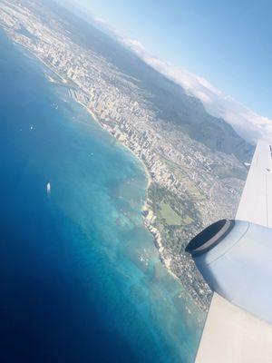 Got to say we are blessed to be leaving home and that's the view!