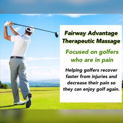 For golfers with no time for pain!