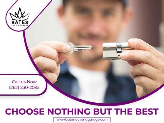 Choose nothing but the best