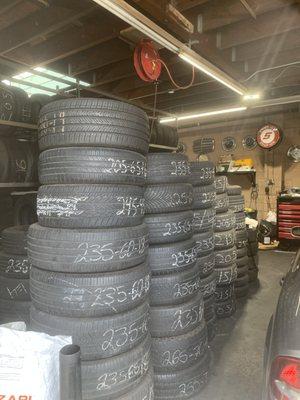New and used tires