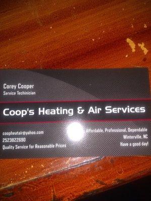 Coop's Heating And Air Services Plus
