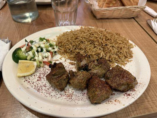 Lamb kebab