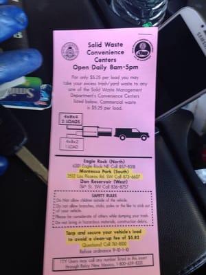 Montessa Park Convenience Center