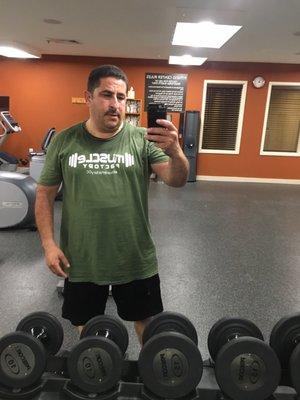 Oh and they gave me a free T-shirt !!