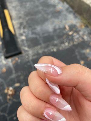 The hair in my nail