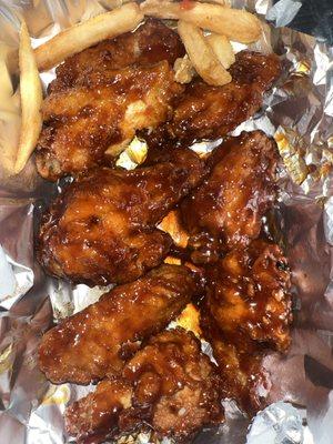 Chipotle BBQ wings