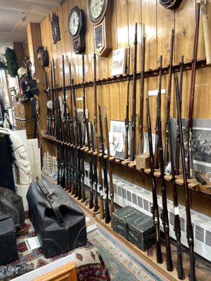 Ancient rifles...