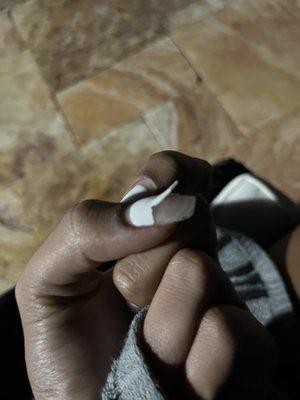 PEELING POLISH AFTER 1.5 weeks