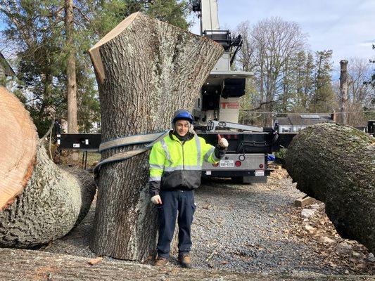 Entire job done safely, and efficiently.