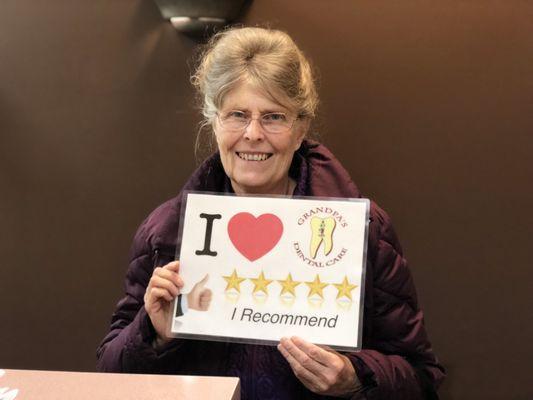 Happy pacientes from Grandpa's Dental