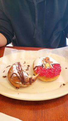 There's a marshmallow in Charizard! Just the best donuts, breakfast good, and most friendly service.