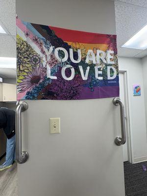 so many flags in this office.... and they're all green