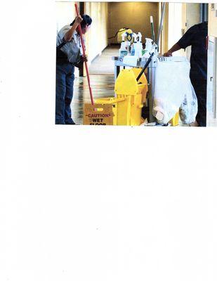 workers on the job being professional in there daily duties.