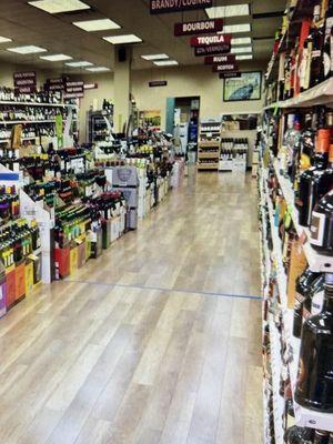 This is liquor store with Vodka