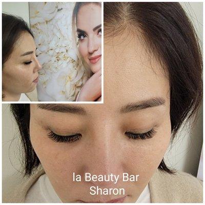 Classic full set eyelash extensions