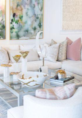 Specializing in residential interior design and fine furniture, lighting and decor.