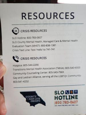 San Luis Obispo County of