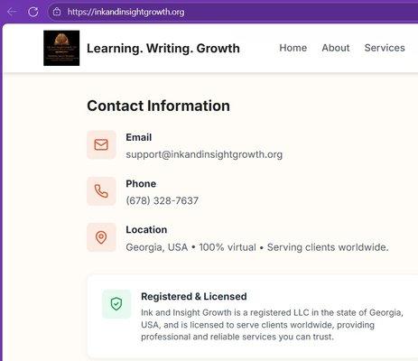 Ink and Insight Growth LLC