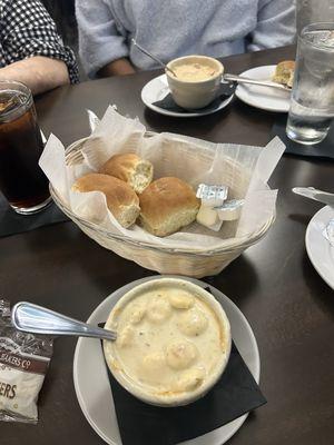 Clam chowder