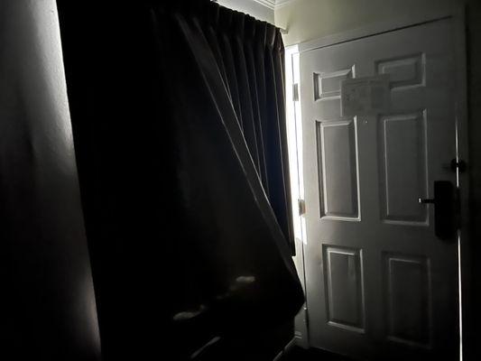 light at night and no darkness