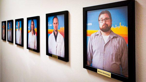 The scientists of Atlantis Labs