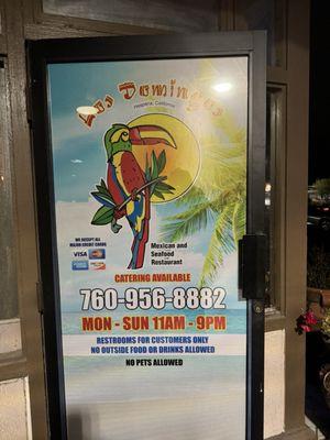 Los Domingos Restaurant