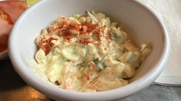 quite possibly the best slaw I've ever had