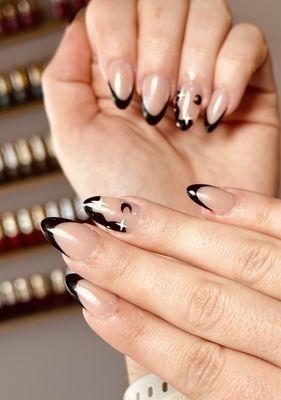 Acrylic gel manicure