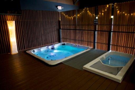 Hot tub and Cold Plunge